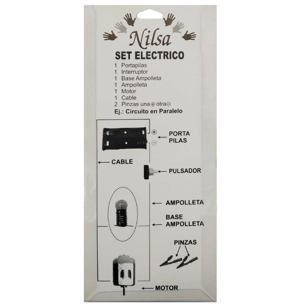 Ripley - SET CIRCUITO ELÉCTRICO ESCOLAR LED Y MOTOR 8PZS