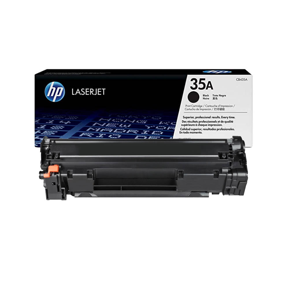 Cartouche De Toner Noir HP 35A (CB435A) Authentique - Haute Capacité 1500 Pages - Pour LaserJet P1005/P1006