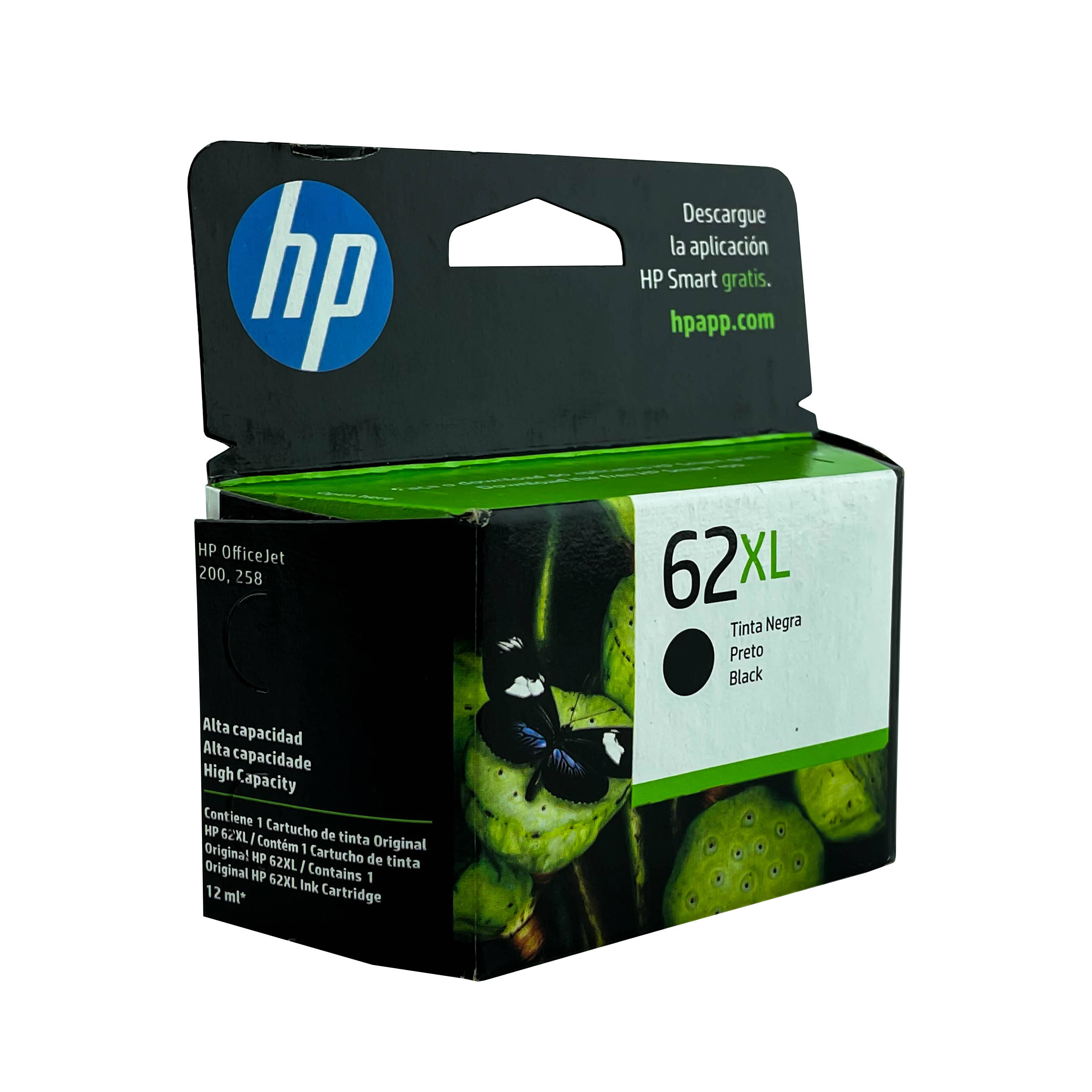 62XL inktpatronen, 62 stuks, zwart en kleur, multipack cartridges, compatibel met HP 62XL inktcartridge voor HP Envy 5540, 5545, 5548, 5640, 5646, 7640, 5544, OfficeJet 5740, 5742, 5744, 200, 250